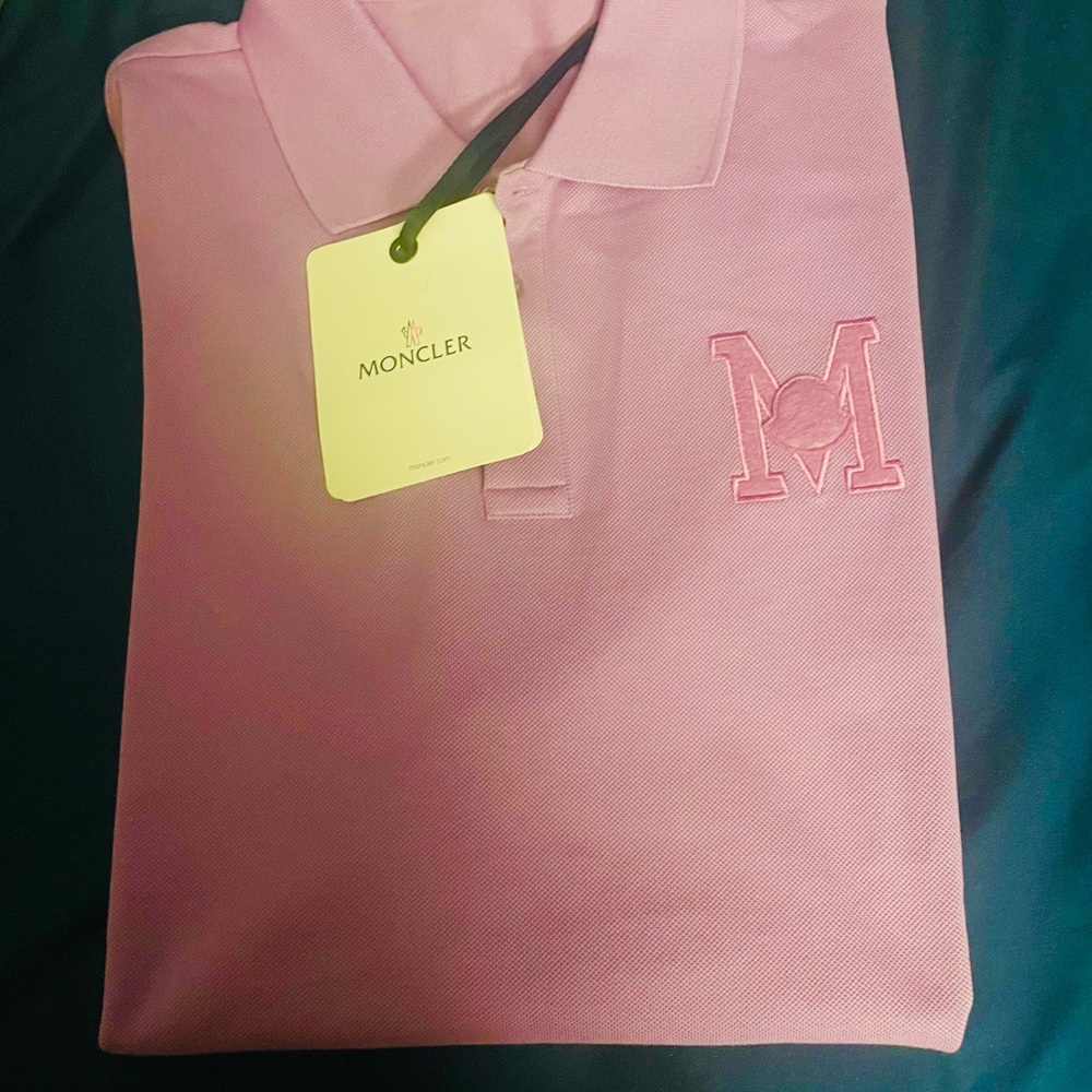 Moncler PURPLE Polo Shirt BNWT